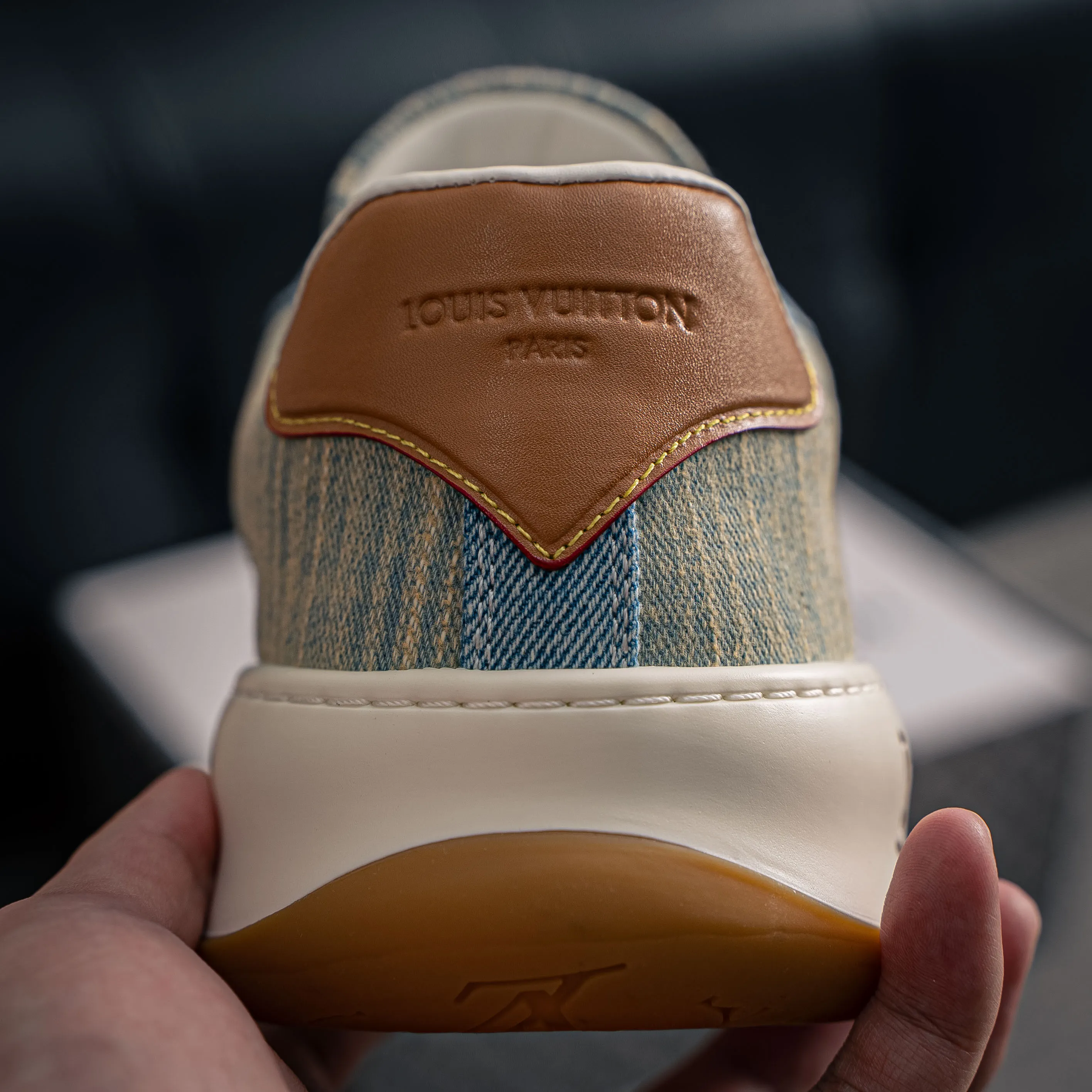 # LV LOUIS VUITTON Tilted Low Sneakers Series Low-Top Retro Versatile Skate Shoes 2026 Skate Shoes Shoes